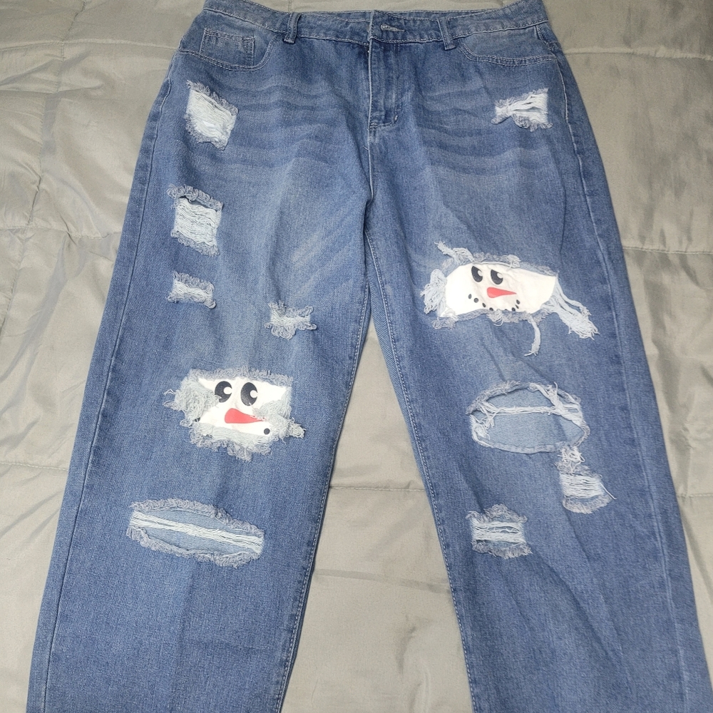 Snowman Jeans
